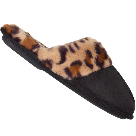 Jessica Simpson Women's Comfy Faux Fur House Slipper Sz S - Picture 4 of 9